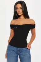 Brighter Days Off Shoulder Top