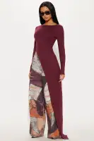 Causal Statement Ribbed Top
