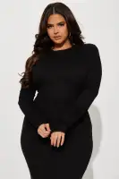 Always Dramatic Maxi Dress(Black,XS)