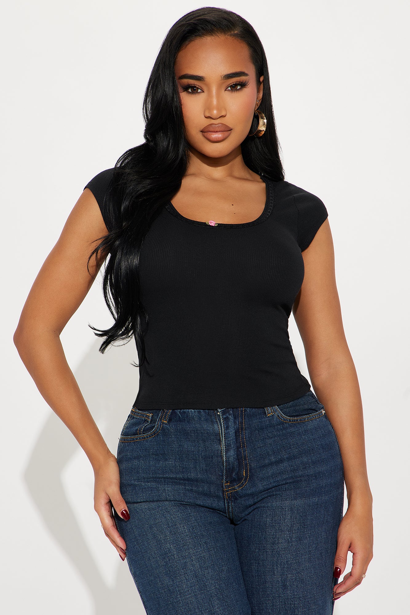 Adored By You Short Sleeve Top