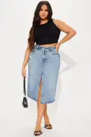 Cara Ribbed Tank(Black,S)