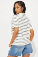 Boat Day Oversized Shirt(Black,XS)