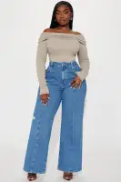 Best Of Luck Off Shoulder Top(Stone,XS)