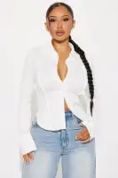Catalina Island Button Up Top