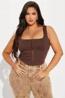 Belle Corset Top(Brown,XS)