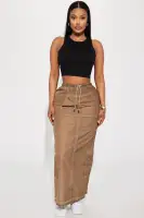 Cara Ribbed Tank(Black,S)