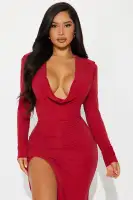 Always Winning Maxi Dress(Red,XS)