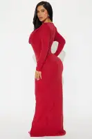 Always Winning Maxi Dress(Red,XS)