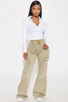 Camila Collared Ribbed Top(White,XS)