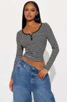 Bridgette Henley Top
