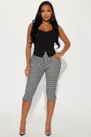 Camilla Button Front Vest Top(Black,XS)