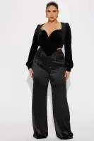 Bad Romance Velvet Top(Black,XS)