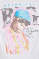 Biggie Oversized Graphic Tee(Off White/combo,XS)