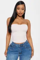 Cassie 2PC Bolero And Tube Top(Pink,S)
