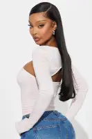 Cassie 2PC Bolero And Tube Top(Pink,S)