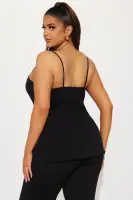 Board Meeting Vest Top(Black,XS)