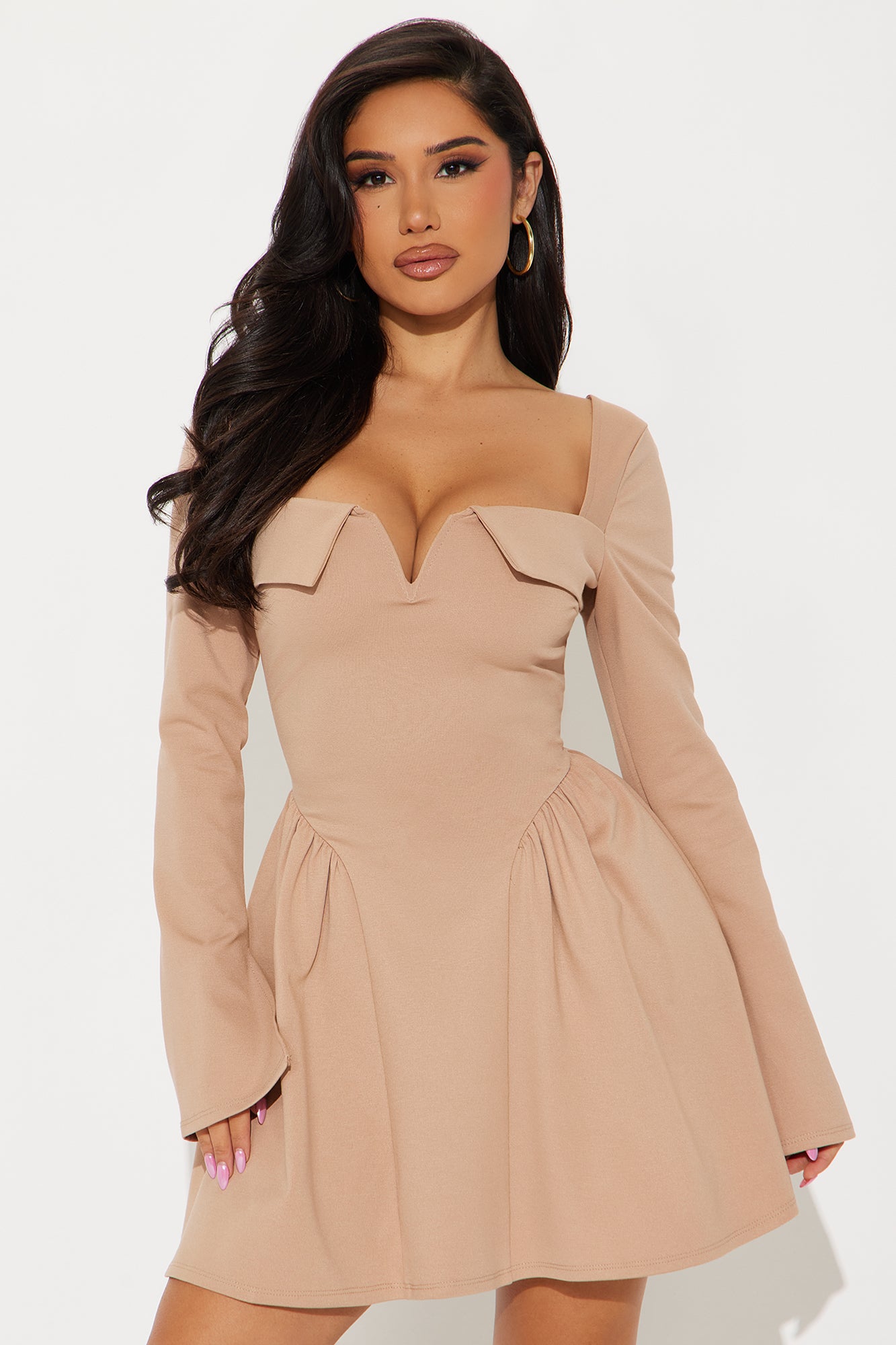 Zolie Ponte Mini Dress