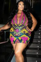 All Types Sequin Mini Dress(Multi,XS)